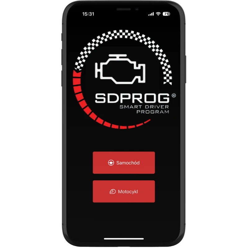 SDPROG-App auf dem Smartphone